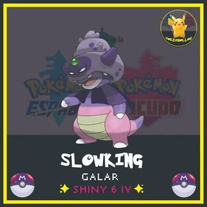 ✨ SLOWKING GALAR ultra Shiny 6 iv ' s ✨ |  pokemon 🗡️ espada | escudo🛡️ - Picture 1 of 3