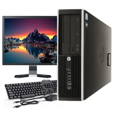 FCS DELL/HP i5 QUAD DESKTOP TOWER PC & TFT COMPUTER SET 16GB WINDOWS10 HDD & SSD - Image 1 of 4