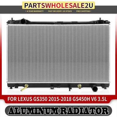 Radiador con enfriador de aceite de transmisión para Lexus GS450h GS350 2015-2018 V6 3,5 L Foto 1 de 4