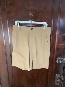 Pantalones Cortos Carga Orvis Para Hombre 32 (34) Beige Rendimiento Elastizados Senderismo Pesca - Imagen 1 de 11
