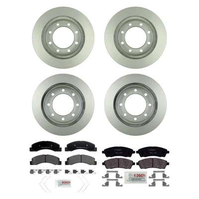 For Ford F-350 Super Duty 01-04 Brake Kit QuietCast Premium Front & Rear Brake Foto 1 de 4