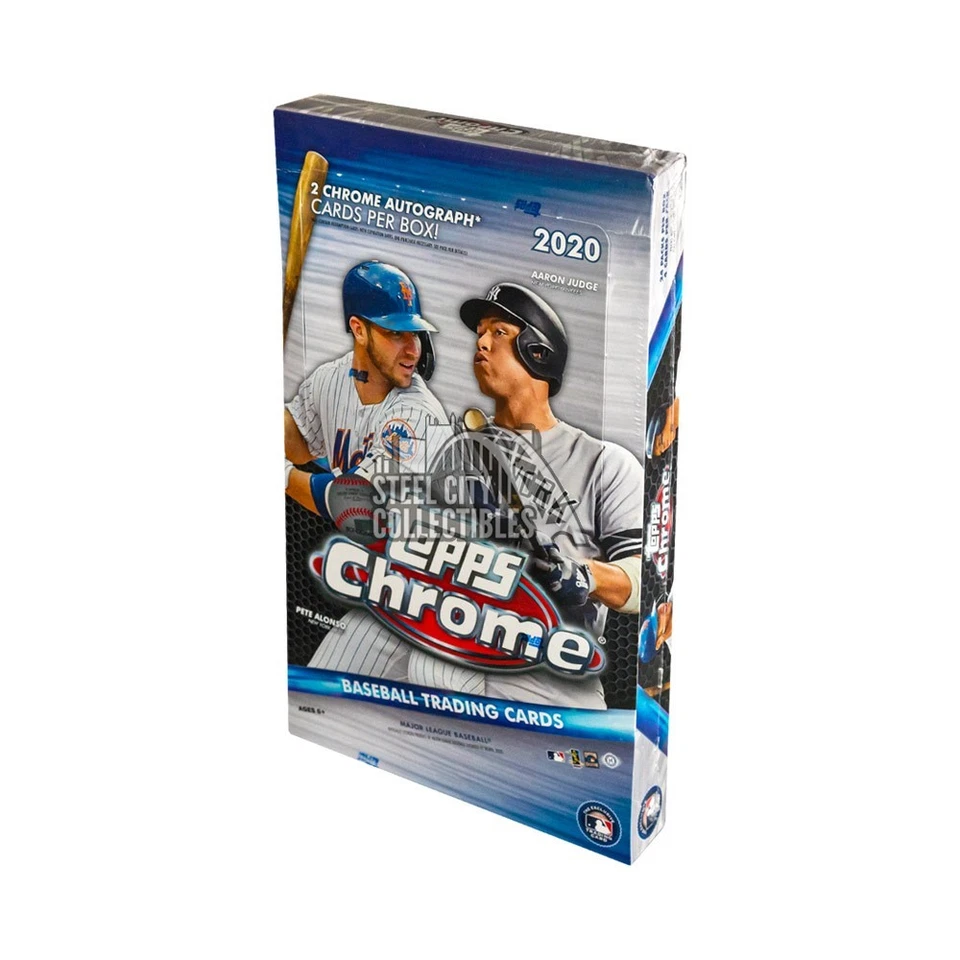 2020 Topps Chrome Baseball Hobby Box - Image 1 of 1