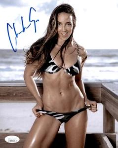 Chelsea Green Signed WWE NXT Bikini 8x10 Photo #11 Impact JSA COA - Picture 1 of 2