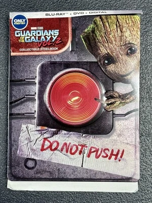 Guardians of the Galaxy 2 Limited Edition Blu-ray Steelbook Exclusive Marvel Vol - Image 1 of 4