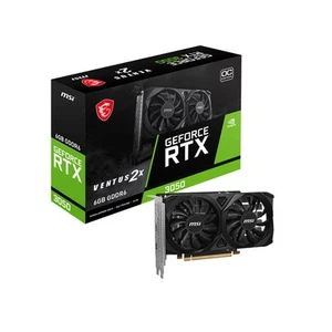 MSI VENTUS Geforce RTX 3050 2X E 6G OC Geforce RTX 3050 6 GB GDDR6 96 bit 7680 x - Picture 1 of 1