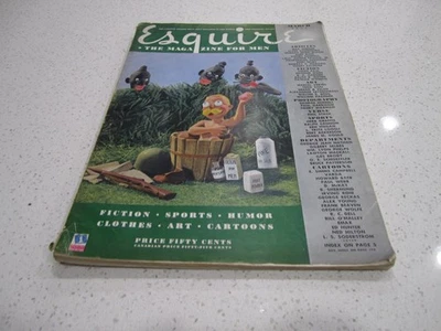 March 1943 Esquire Magazine Varga Girl Centerfold Illustrated WOW!!!!! Foto 1 de 4