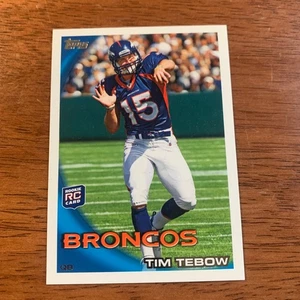 Tim Tebow 2010 Topps Variation SP Short Print Throwing Rookie Card #440 - Picture 1 of 6