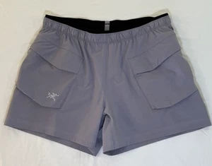 Arc'teryx Women Shorts Size 12 Gray Gamma Utility Hiking Nylon Outdoor 30”x5” - Picture 1 of 9