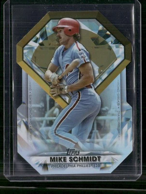 2022 Topps #DGDC-22 Mike Schmidt Diamond Greats Die Cuts - Image 1 of 2
