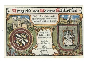 Dinero de emergencia - Schliersee - comunidad de mercado Schliersee - 10 peniques - 1921 - Imagen 1 de 2