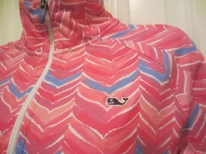 Vineyard Vines Performance 1/4 Zip Mock Neck Woman's Pink Long sleeve Sz M NWOT - Picture 1 of 6