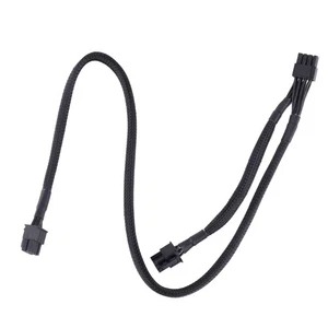 8PIN to 8PIN (6+2) 6Pin Power Cable 18AWG forEVGA G+ G3P2 T2 GS Modular Power - Afbeelding 1 van 8