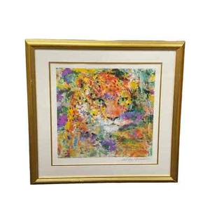 Leroy Neiman Signed Portrait of the Leopard - Picture 1 of 4