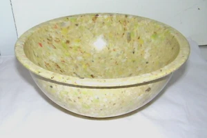 Texas WARE #125 Splatter Confetti Melamine Melmac Mixing Bowl 11.5” Near Mint - Picture 1 of 7