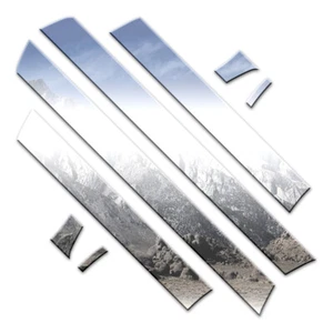 8p Luxury FX Chrome 4 1/2' Rocker Panel Molding fit for 2006-2011 Cadillac DTS - Bild 1 von 5