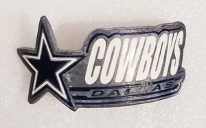 Dallas Cowboys NFL 3" Metal Curved Sign - Picture 1 of 7