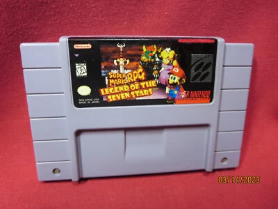 Super Mario RPG Legend of The Seven Stars Nintendo SNES - Image 1 of 4