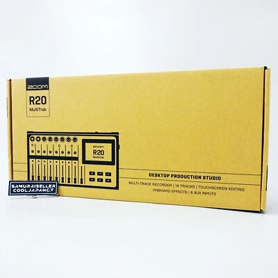 ZOOM R20 Multi-Track Recorder USB Audio Interface Full-color LCD Touchscreen NEW - Image 1 of 4