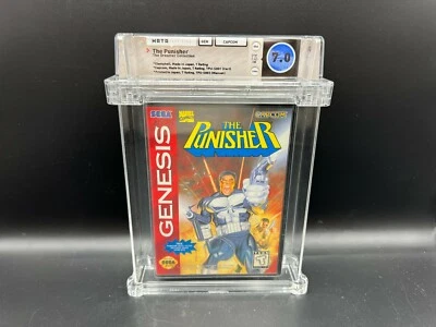 The Punisher Sega Genesis WATA 7.0 CIB Complete in Box NOT SEALED VGA - Image 1 of 4
