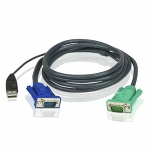 2M KVM OCTOPUS CABLE - USB & VGA P-P - Picture 1 of 1