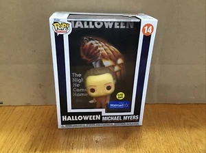 Funko Pop VHS Covers Halloween Michael Myers 14 (Glow) Walmart Exclusive - Picture 1 of 7