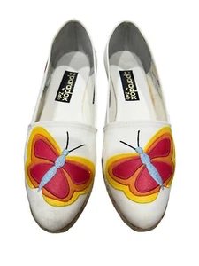 Vintage Paradox by Zalo Butterfly Espadrilles Size 9B - Picture 1 of 6