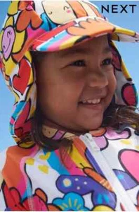 NEXT Colourful Legionnaire Style Summer Hat - Age 1-2yrs - Picture 1 of 5