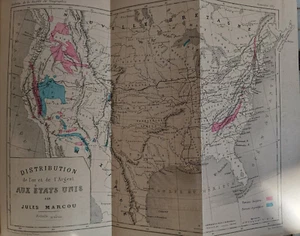Bulletin Der Gesellschaft Für Geographie 1867 Tatilala Pazifische Eisenbahn 60C - Bild 1 von 12
