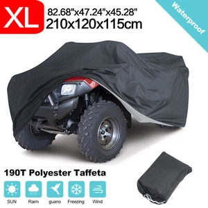 XL ATV Cover Quad Bike Outdoor Dust UV Rain Universal For Yamaha Suzuki Polaris - Picture 1 of 10