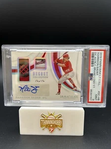 2019 Panini Immaculate Harrison Bader Dugout Coll. Brand Logo Auto 1/1 PSA 9 - Picture 1 of 2
