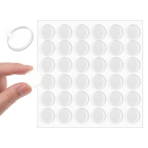 36 Pcs Glass Gasket Furniture Pads Protectors Anti Bumpers - Picture 1 of 11