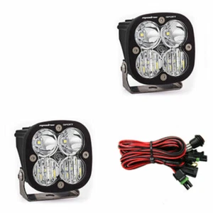 Baja Designs Squadron Sport Driving/Combo Pair LED Light Pods - Clear - Picture 1 of 2