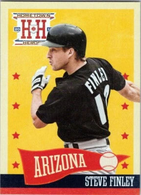 2013 Hometown Heroes #223 Steve Finley Arizona Diamondbacks - Image 1 of 2