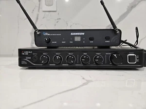 Ashly TM-360 Public Address Mixer/AmplifierWith Samson Cr 88x Uhf Wireless... - Picture 1 of 10