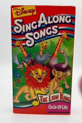 The Lion King Circle of Life Disney's Sing Along Songs VHS TESTED WORKING - Image 1 of 4