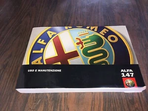 ALFA 147 Uso E Manutenzione Alfa Romeo 147 Libretto Istruzioni A.2003 - Foto 1 di 12