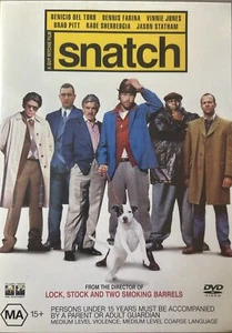 DVD NEW: Snatch - 2000 Crime Comedy, Region 4, Stolen Diamond By Gangster Groups - Picture 1 of 4