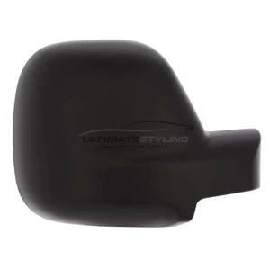 Peugeot Partner Van 2018-2023 Black Wing Door Mirror Cover Casing Drivers Side - Picture 1 of 24