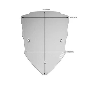 CNC Racing smoked Touring windscreen Ducati Multistrada V2 2022-2024 - Picture 1 of 5