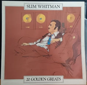 Slim Whitman – 20 Golden Greats - 1981 LP record excellent, cover VG+ - Picture 1 of 3
