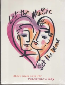 Rhino LET THE MUSIC SET THE MOOD Valentine's Day promo CD Aretha, Otis, Ella+ NM - Bild 1 von 2