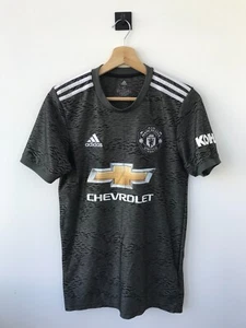 MANCHESTER UNITED 2020/2021 AWAY FOOTBALL SOCCER SHIRT JERSEY CAMISETA ADIDAS XS - Picture 1 of 9