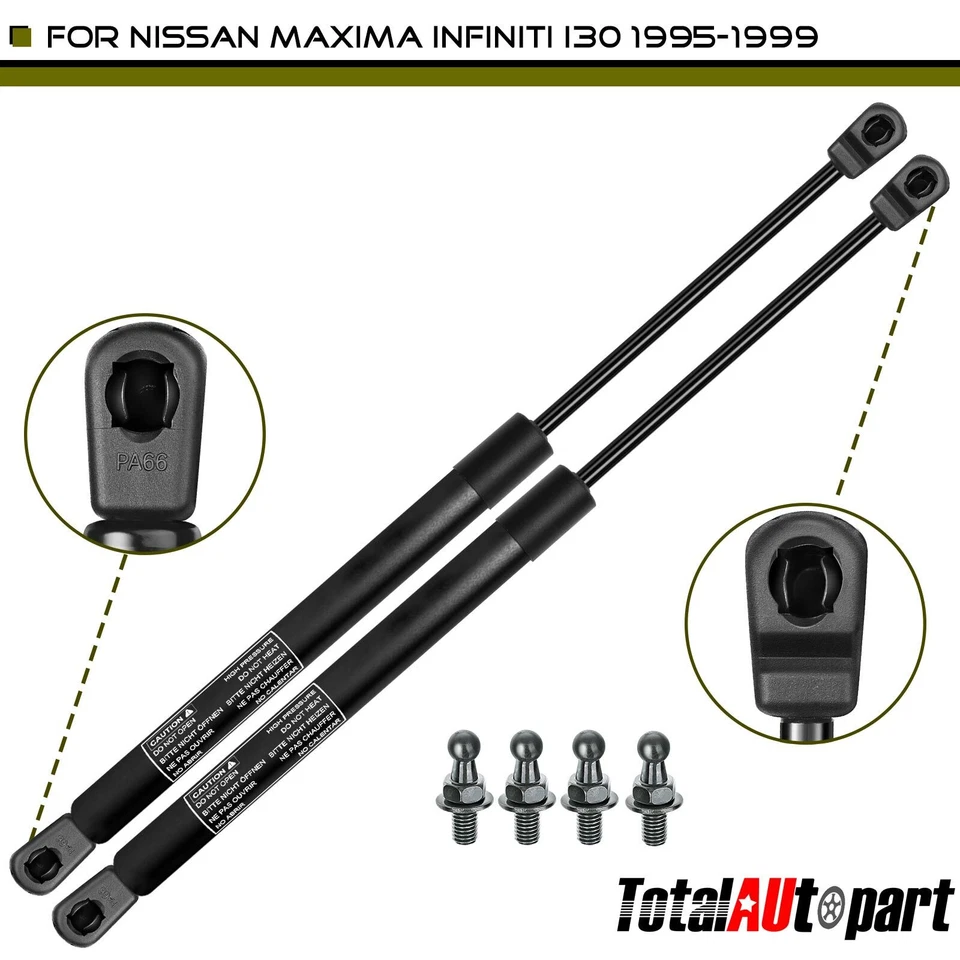 2x Capô Elevador Suporta Amortecedores Suportes Molas Suportes para Nissan Maxima Infiniti I30 - Imagem 1 de 4