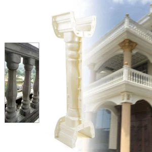 89cm Roman Column Balustrades Molds Plastic Fence Cement Railing Plaster Mold - Picture 1 of 18