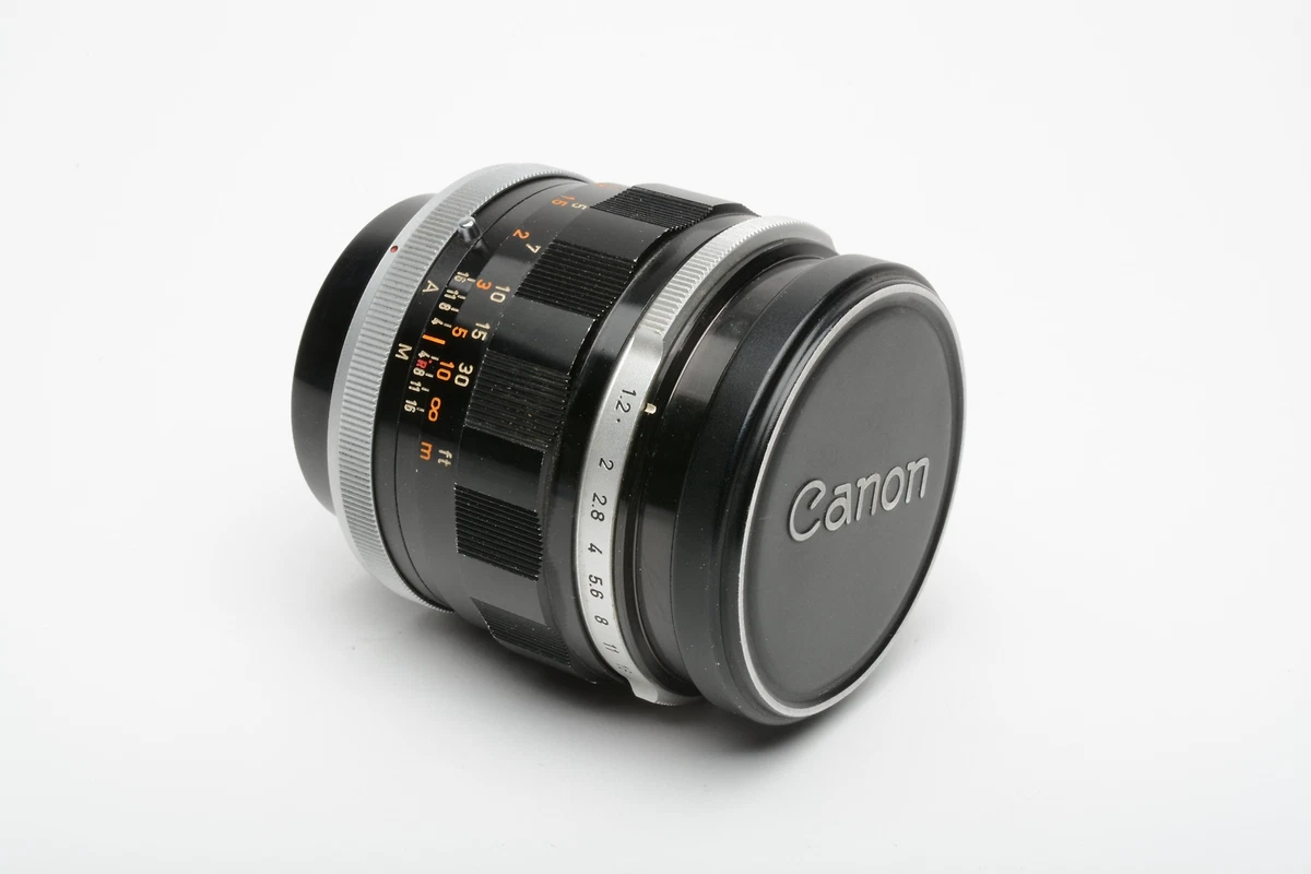 Canon FL 55mm f.1.2 美品 Canon FL f/1.2 55mm Camera Lenses for sale | eBay
