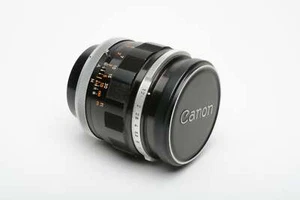 Canon FL 55mm f1.2 prime lens, caps + sky filter, very clean and sharp - Picture 1 of 9