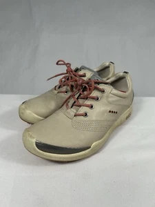 Ecco Golfschuhe Herren 40/9 hellbraun Yak Leder sportlich - Bild 1 von 11