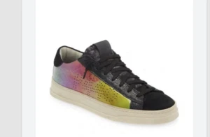 Zapatilla deportiva P448 Jack en gas negra con cordones talla 39 (US 8.5-9) - Imagen 1 de 11