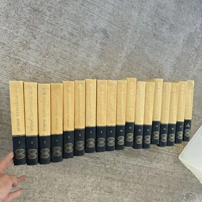 Encyclopedic Anthology Our Wonderful World History 1965 COMPLETE 18 Books Set - Image 1 of 4