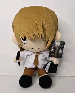 Banpresto Death Note Light Yagami Plush Soft Toy 33cm W Tag Rare Japan Anime - Picture 1 of 8